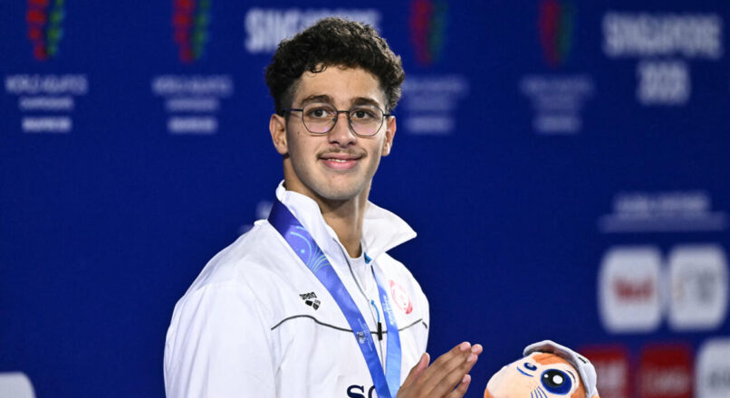 بطولة العالم للألعاب المائية: التونسي أحمد الجوادي يحرز ذهبية سباق 800 متر سباحة حرة